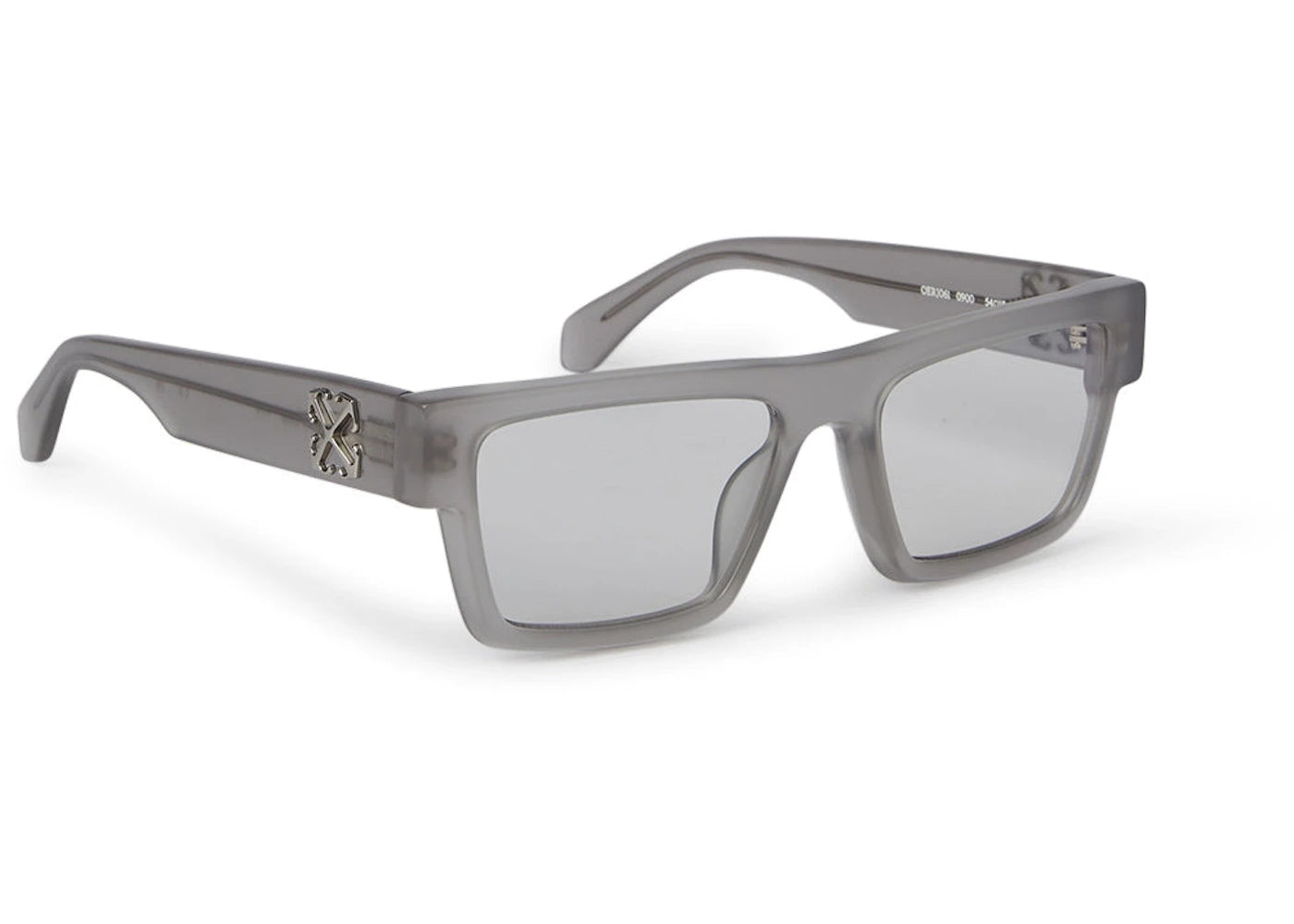 OFF-WHITE Style 61 Eyeglasses Grey/Clear Lens (OERJ061S24PLA0010900-FR)