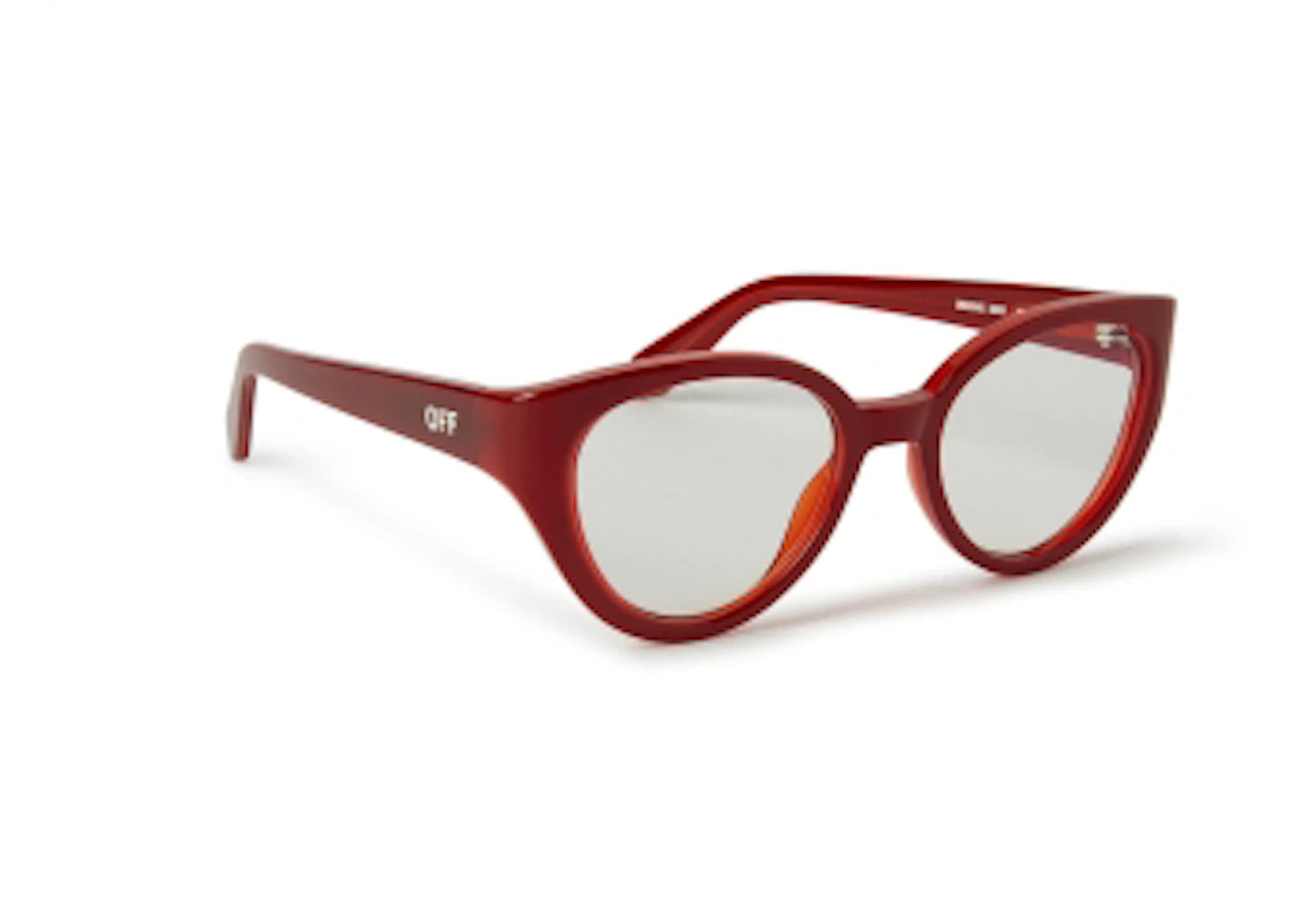 OFF-WHITE Style 62 Eyeglasses Burgundy (OERJ062S24PLA0012800)