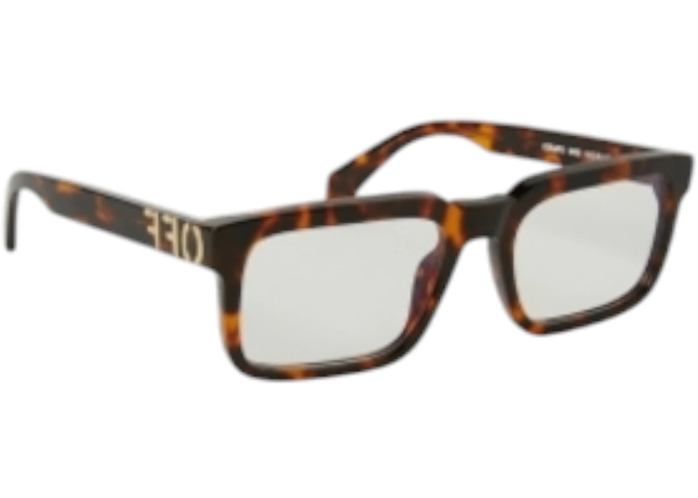 OFF-WHITE Style 70 Eyeglasses Havana Blue Light Block (OERJ070S24PLA0016000-FR)