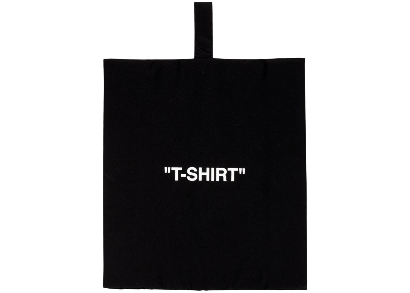 OFF-WHITE T-Shirt Pouch Black/White