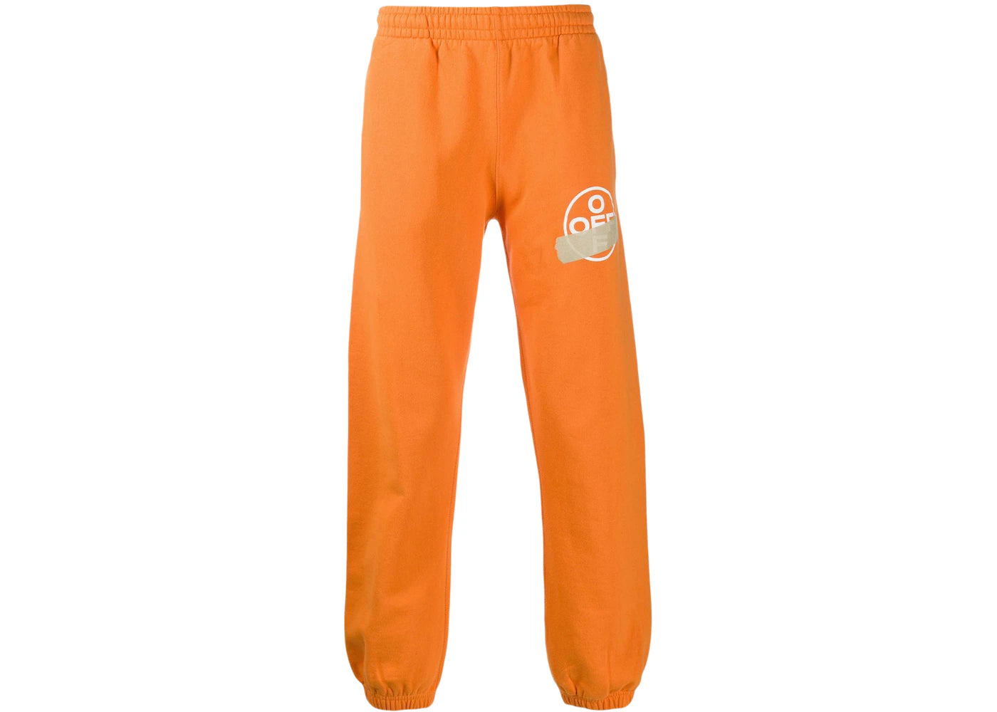 OFF-WHITE Tape Arrows Sweatpants Orange/Beige