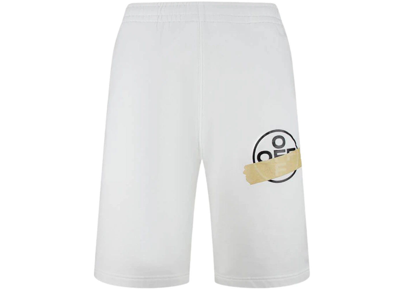 OFF-WHITE Tape Arrows Sweatshort White/Beige