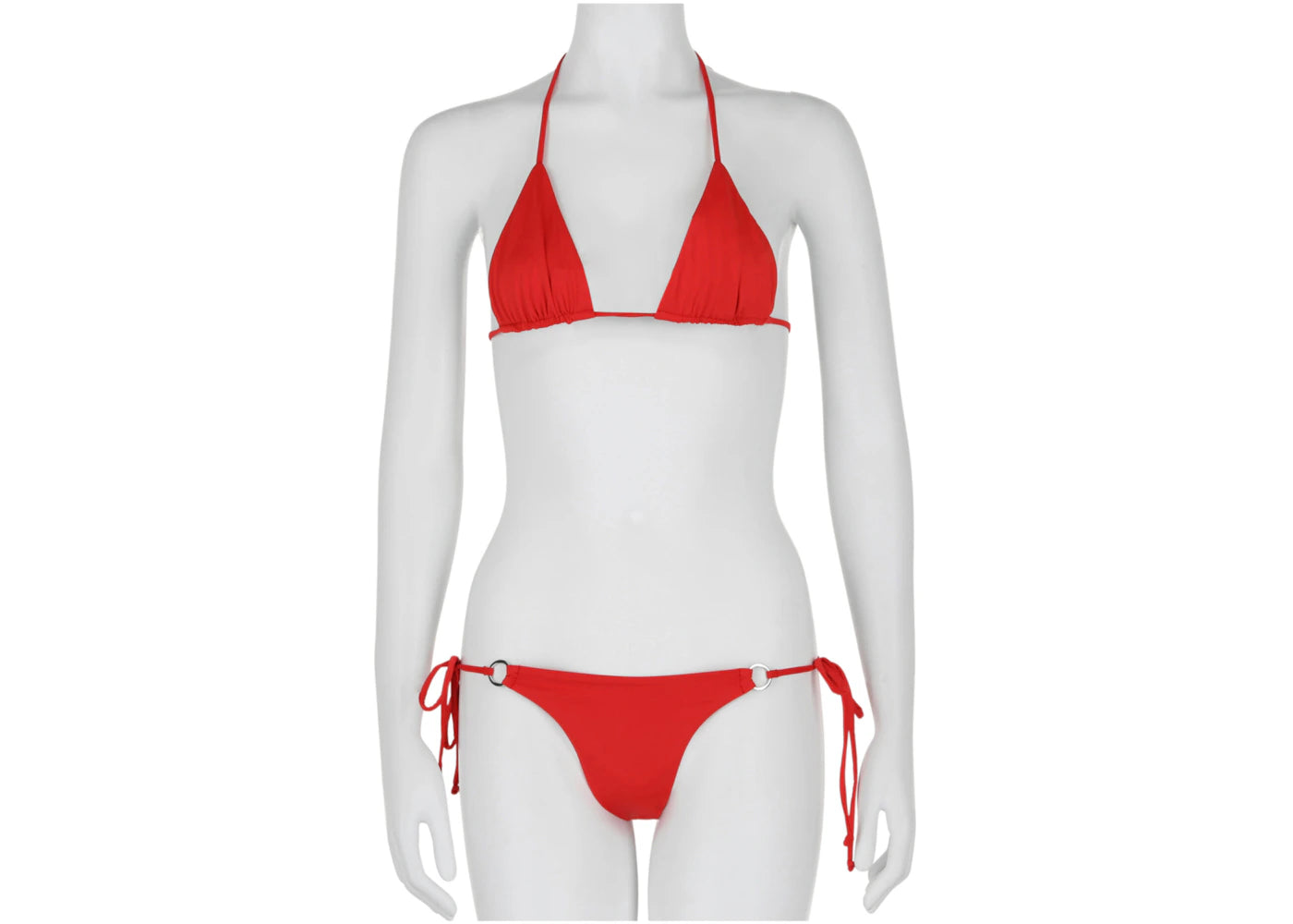 OFF-WHITE Tie Bikini Set Orange