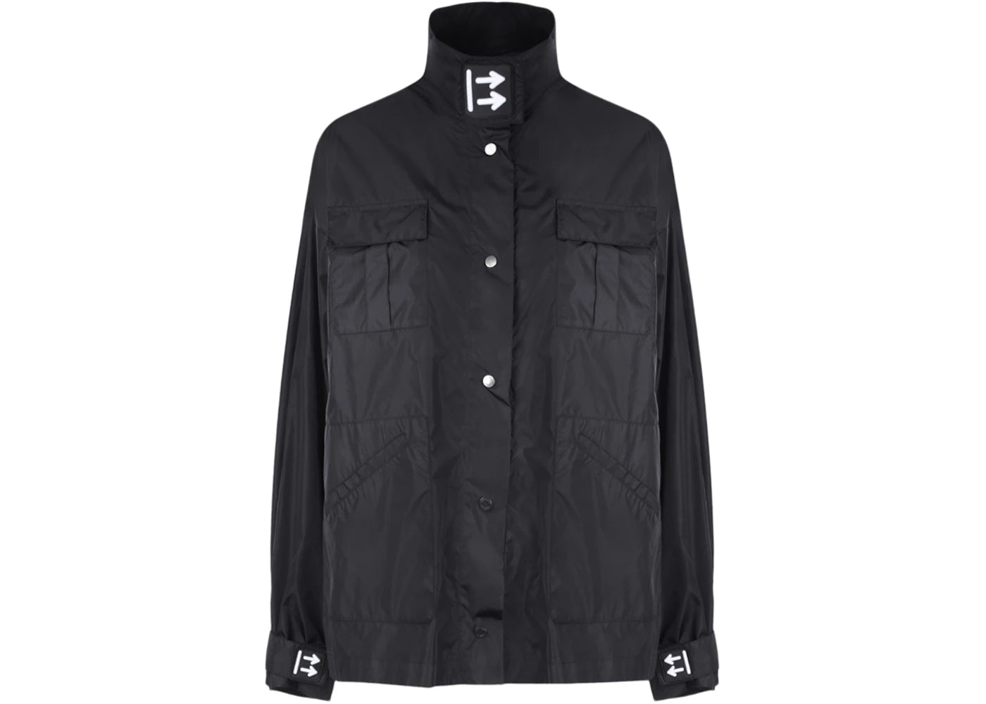 OFF-WHITE Track Coat Black/White