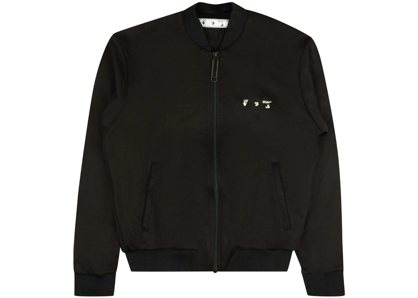 OFF-WHITE Tracktop Jacket Black/White