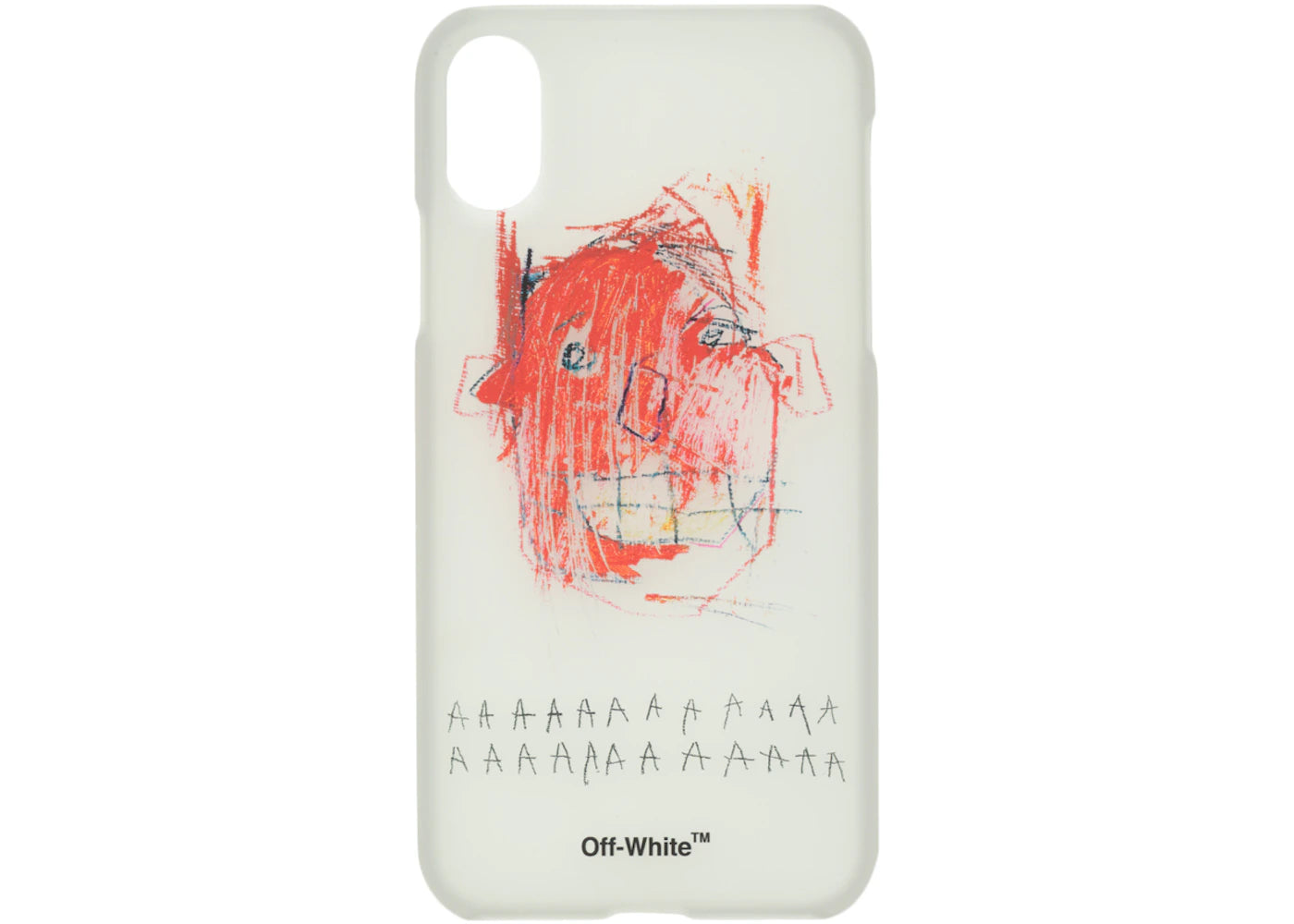 OFF-WHITE Transparent iPhone X Case (SS19) Transparent/Multicolor