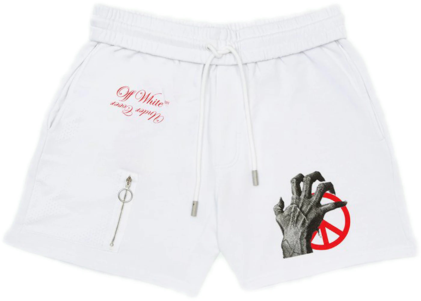 OFF-WHITE Undercover Mesh Shorts White/Multicolor