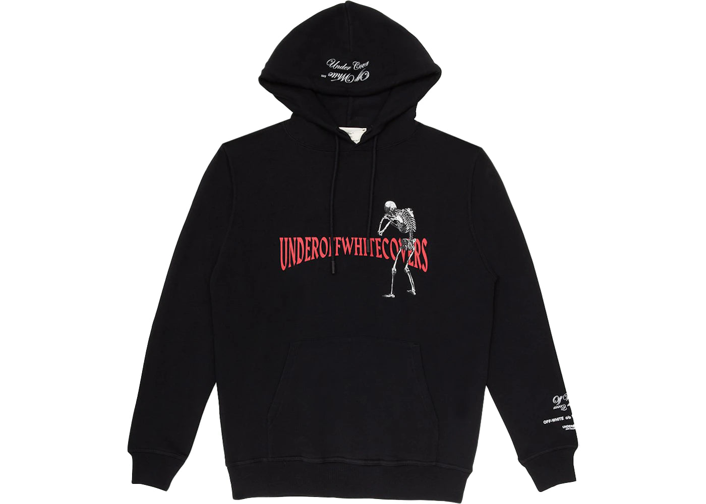 OFF-WHITE Undercover Skeleton RVRS Hoodie Black/Multicolor