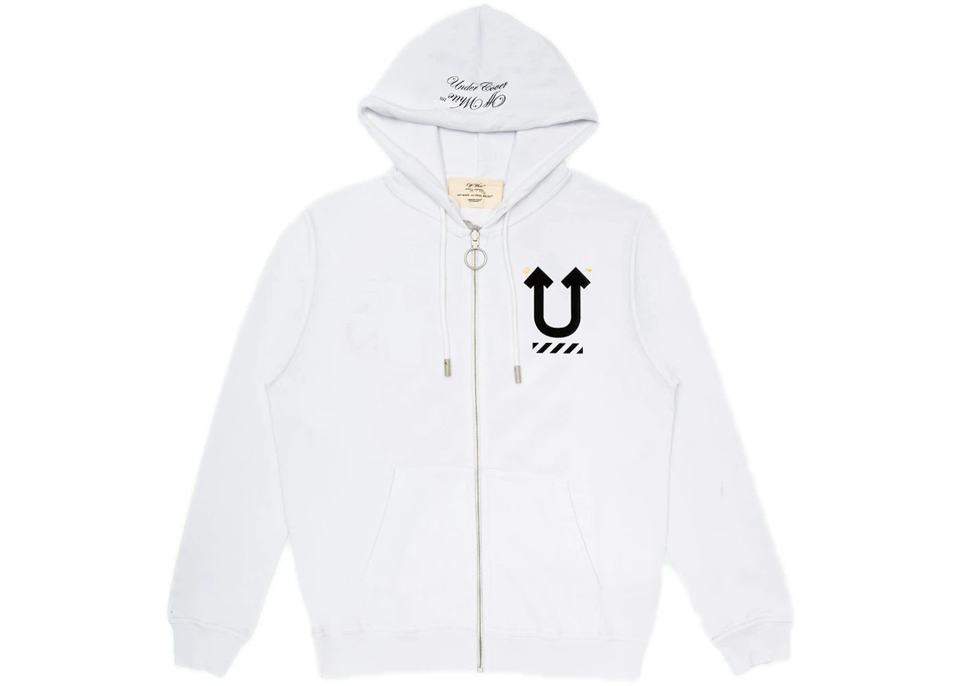 OFF-WHITE Undercover Skeleton RVRS Zipped Hoodie White/Multicolor