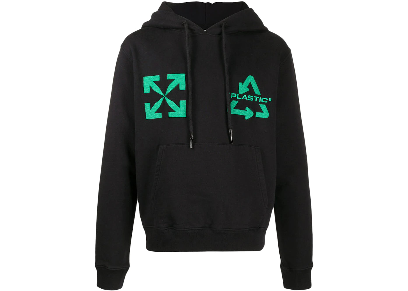 OFF-WHITE Universal Key Hoodie Black/Mint Green