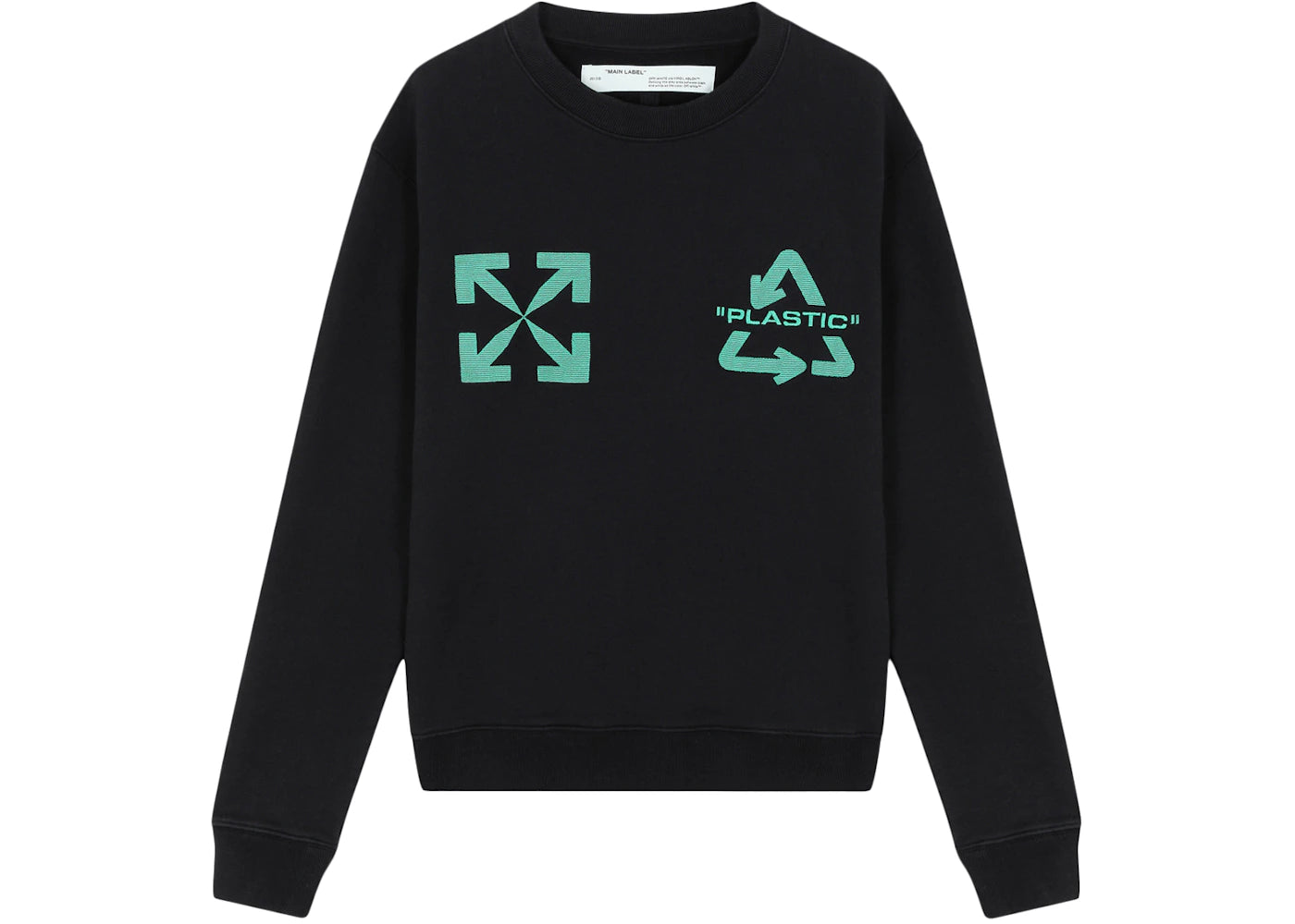 OFF-WHITE Universal Key Sweatshirt Black/Mint