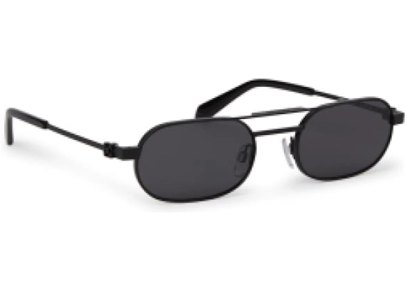 OFF-WHITE Vaiden Sunglasses Black/Dark Grey (OERI123S24MET0011007-FR)