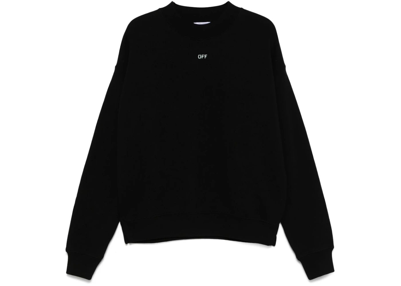 OFF-WHITE Vibe Arrow Skate Crewneck Sweatshirt Black/AQ