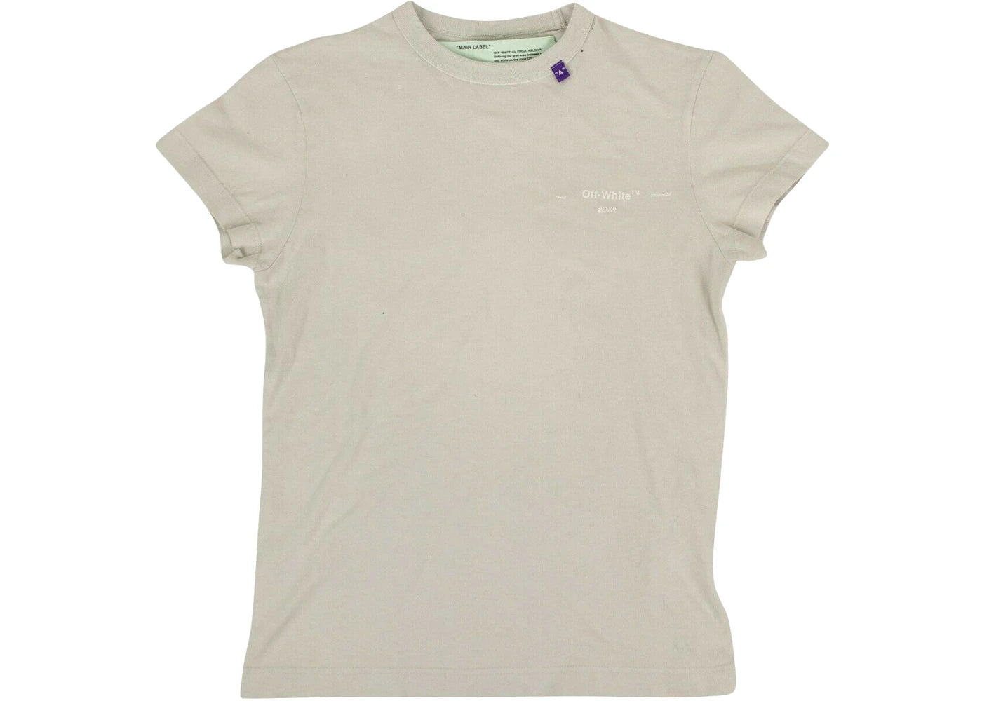 OFF-WHITE Vintage Logo T-Shirt Gray