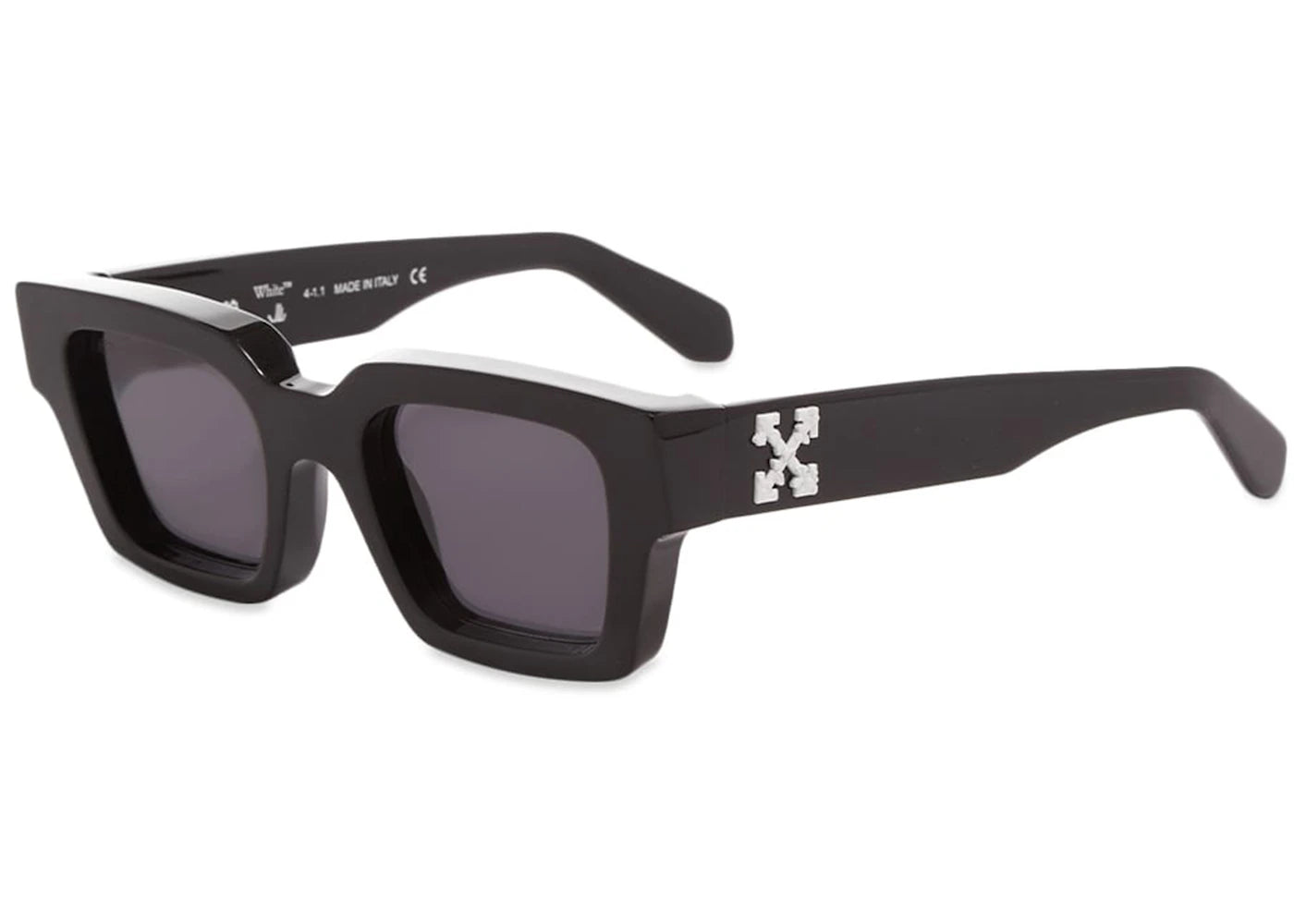 OFF-WHITE Virgil Square Frame Sunglasses Black White Grey (FW21) (OERI008Y21PLA0011007 / OERI008C99PLA0011007 / OERI008C99PLA0051007 )