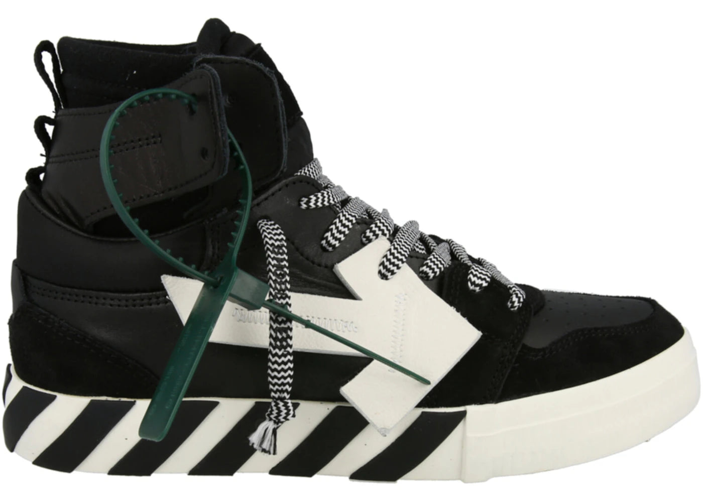 OFF-WHITE Vulc High Black White