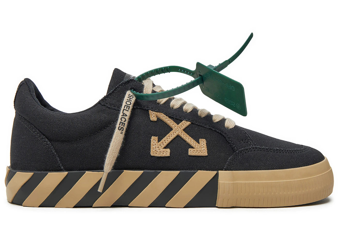 OFF-WHITE Vulc Low Black Beige