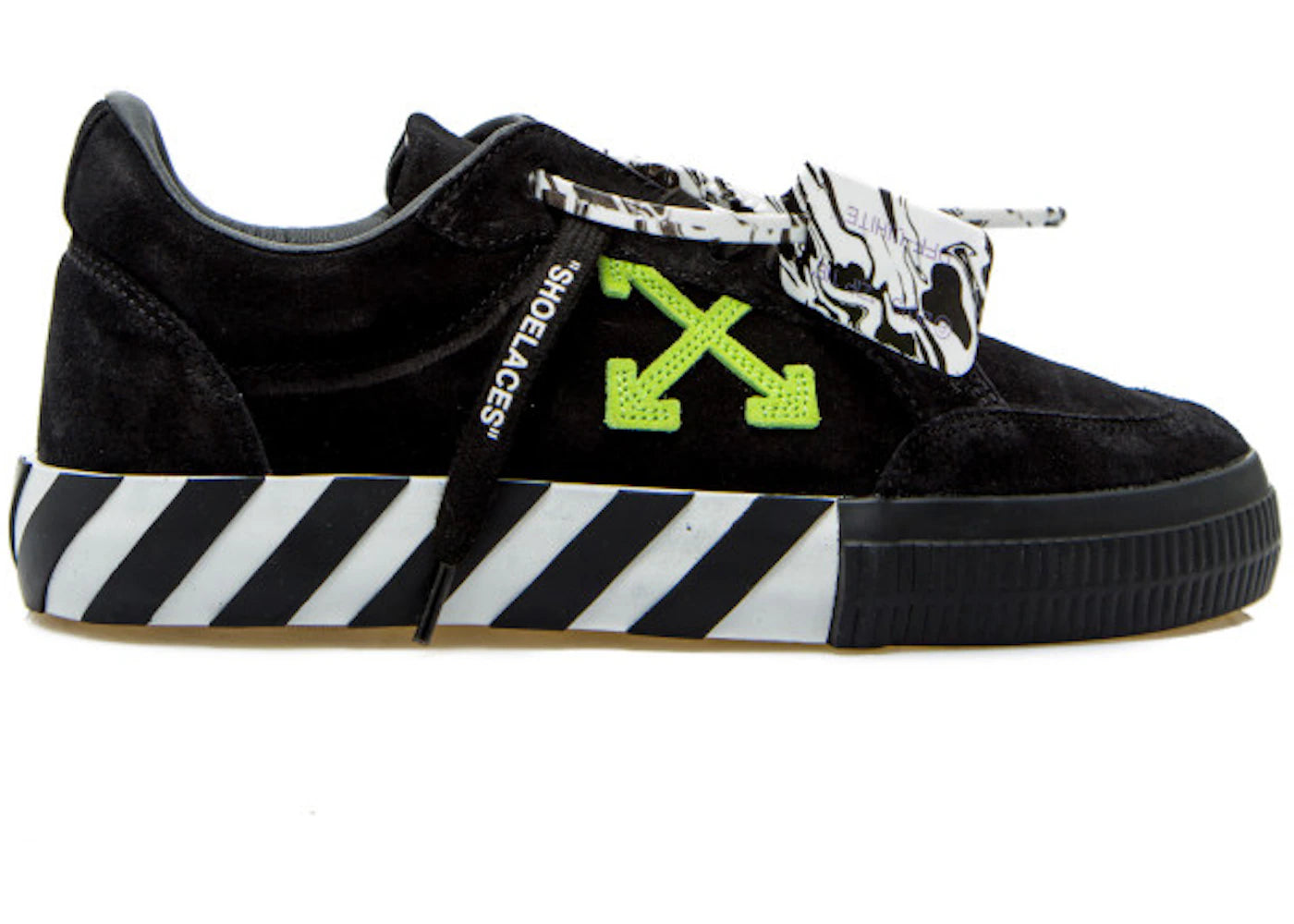 OFF-WHITE Vulc Low Black/Green SS21