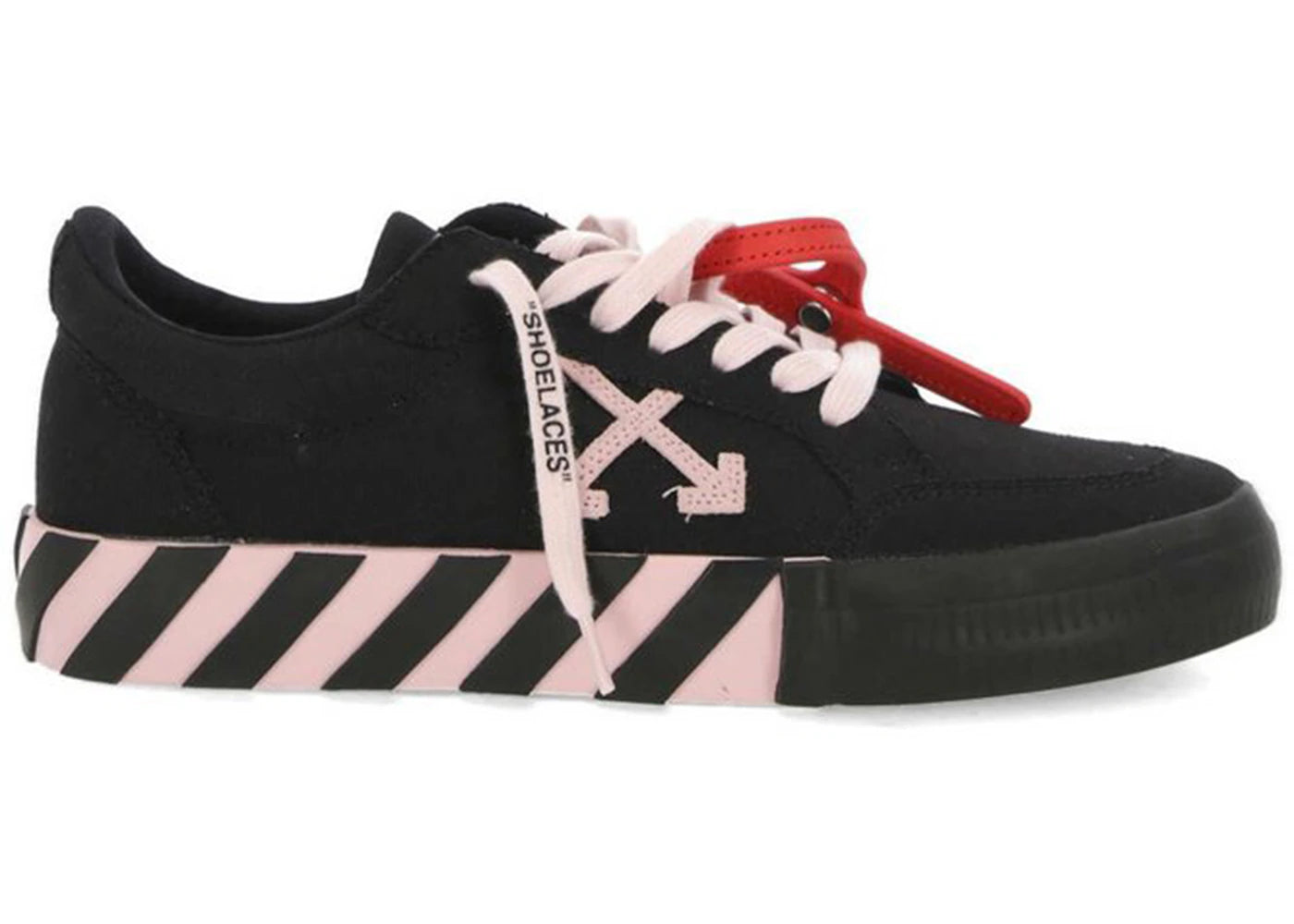 OFF-WHITE Vulc Low Black Pink (Women's)