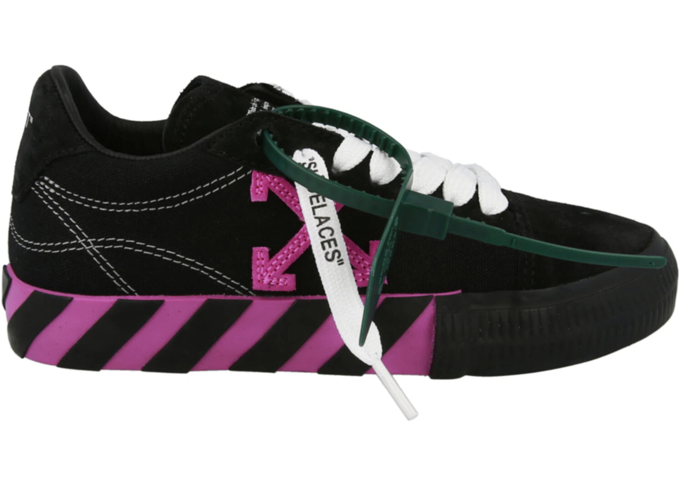 OFF-WHITE Vulc Low Black Violet (Women's)