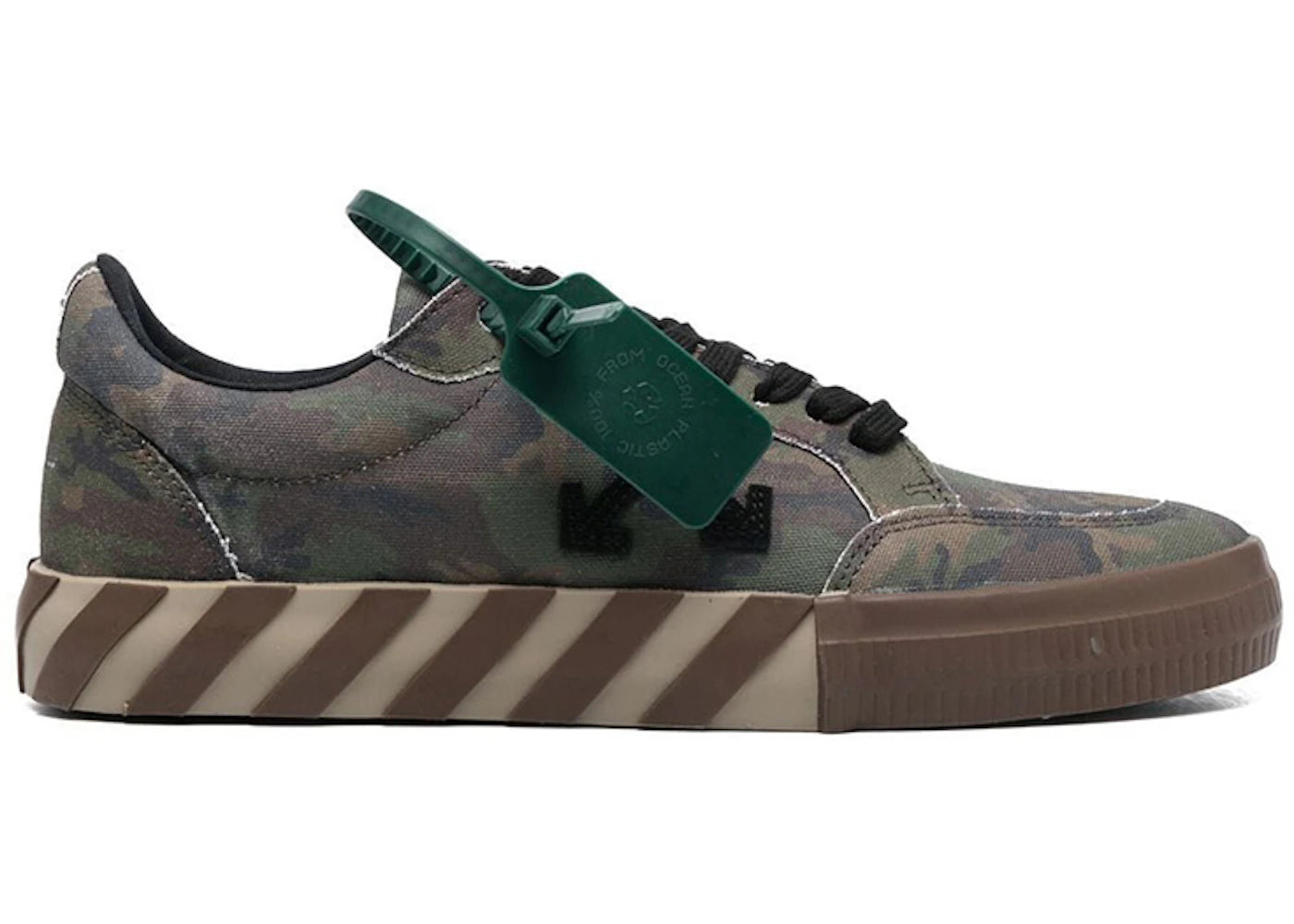 OFF-WHITE Vulc Low Camouflage Brown