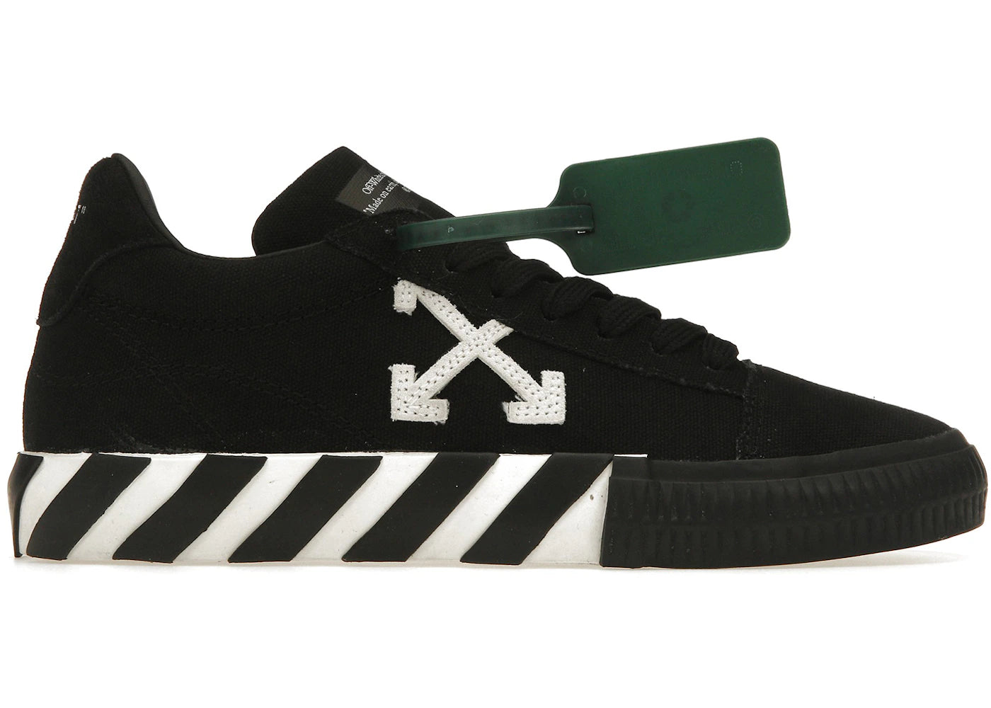 OFF-WHITE Vulc Low Canvas Black Black SS22 (Women's)