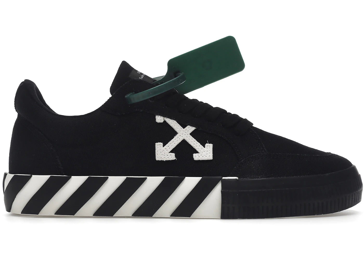 OFF-WHITE Vulc Low Canvas Black White