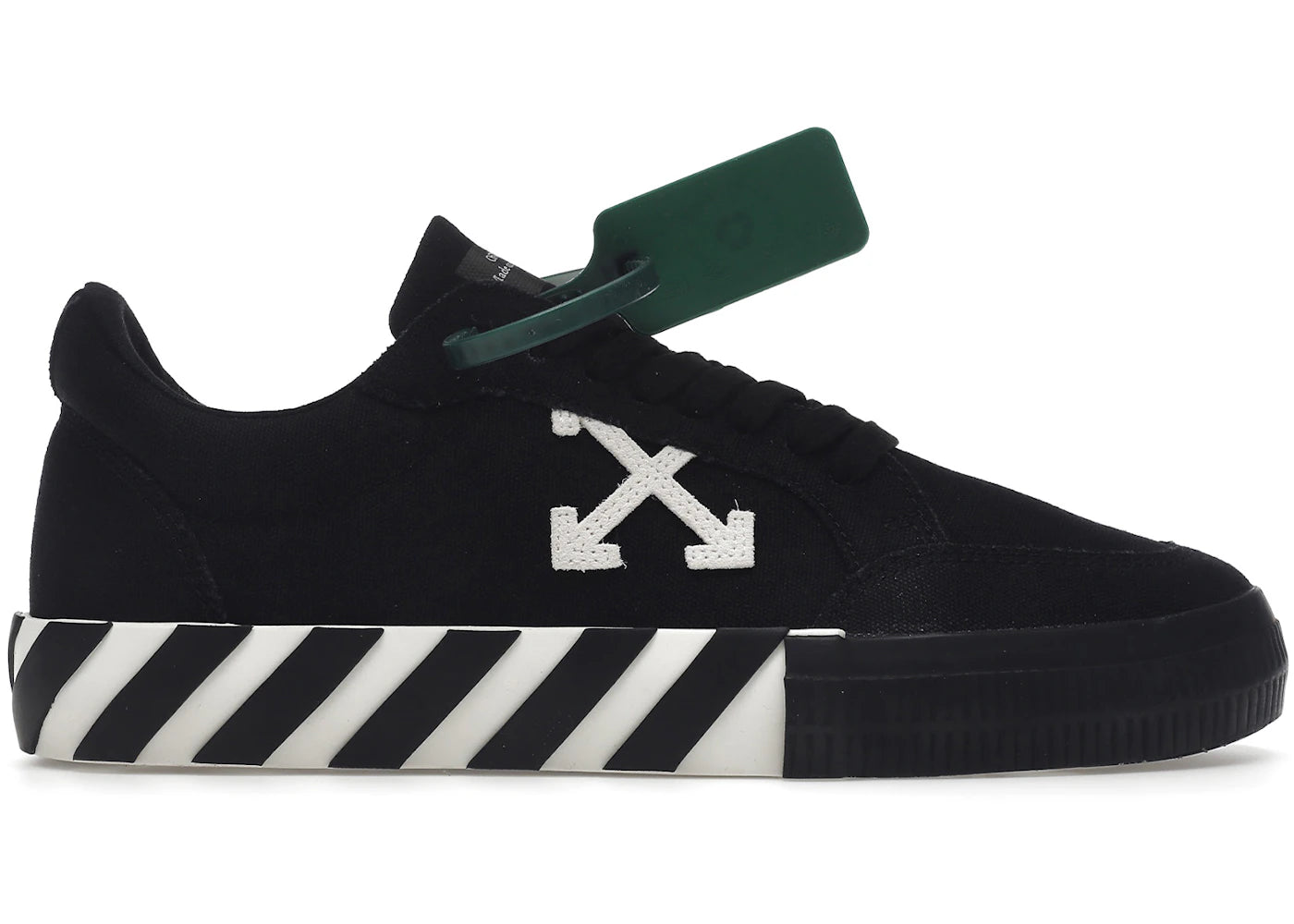 OFF-WHITE Vulc Low Canvas Black White (Women's)