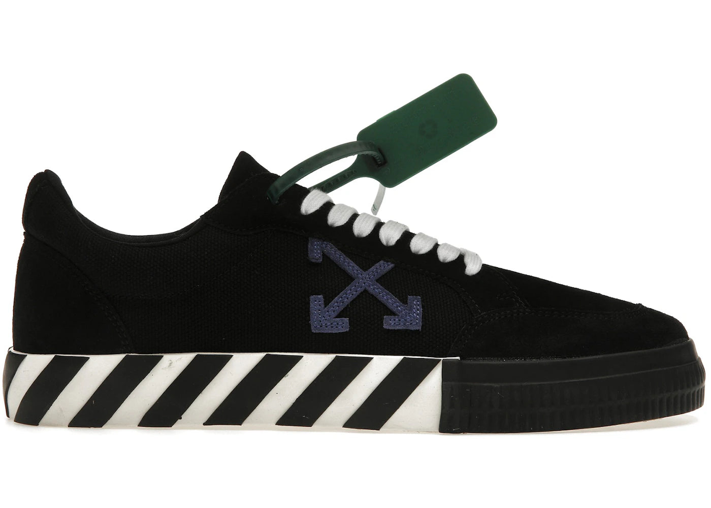 OFF-WHITE Vulc Low Canvas White Black Dark Blue (SS22)