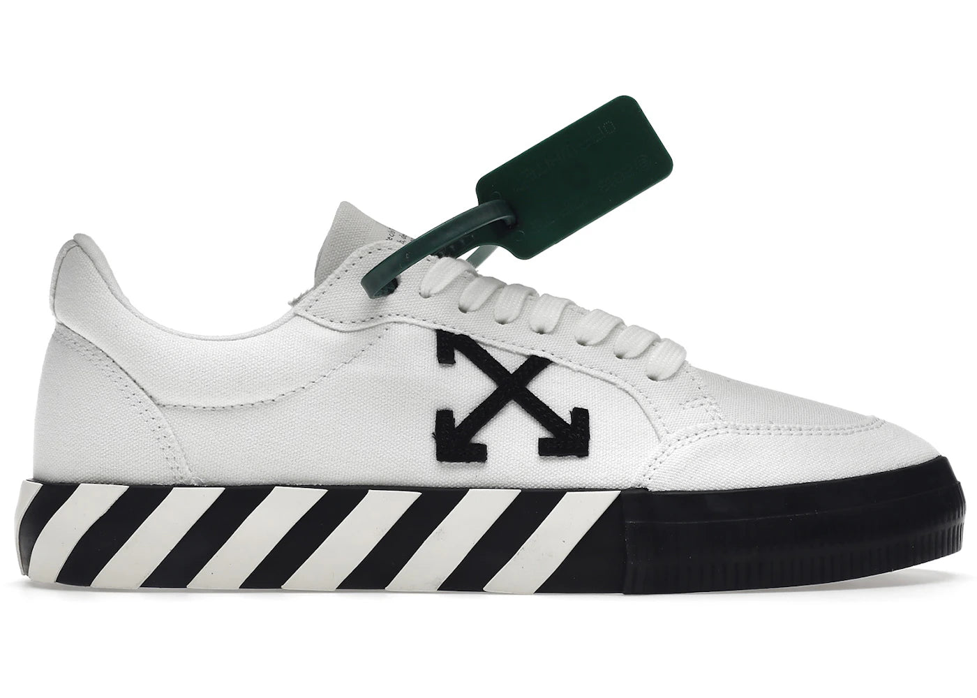 OFF-WHITE Vulc Low Canvas White Black SS22