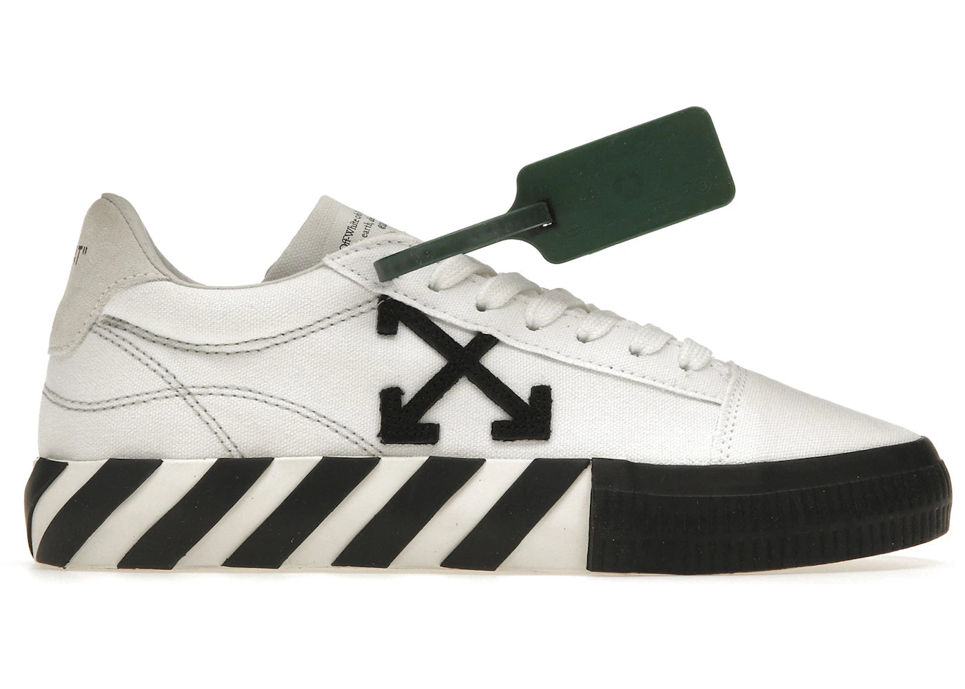 OFF-WHITE Vulc Low Canvas White Black SS22 (Women's)