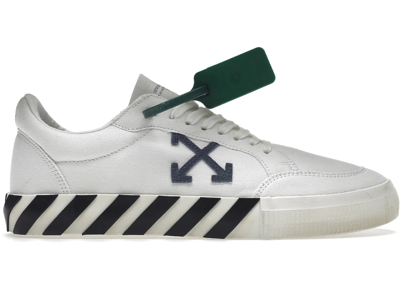 OFF-WHITE Vulc Low Cotton White White Blue Grey