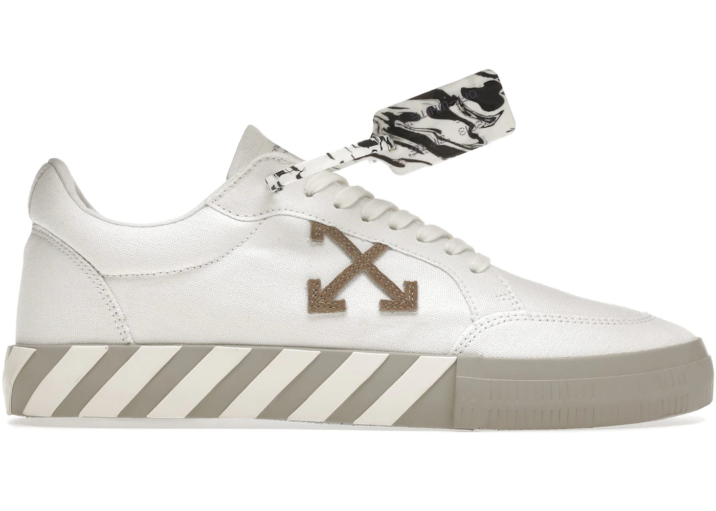 OFF-WHITE Vulc Low Eco Canvas White Grey