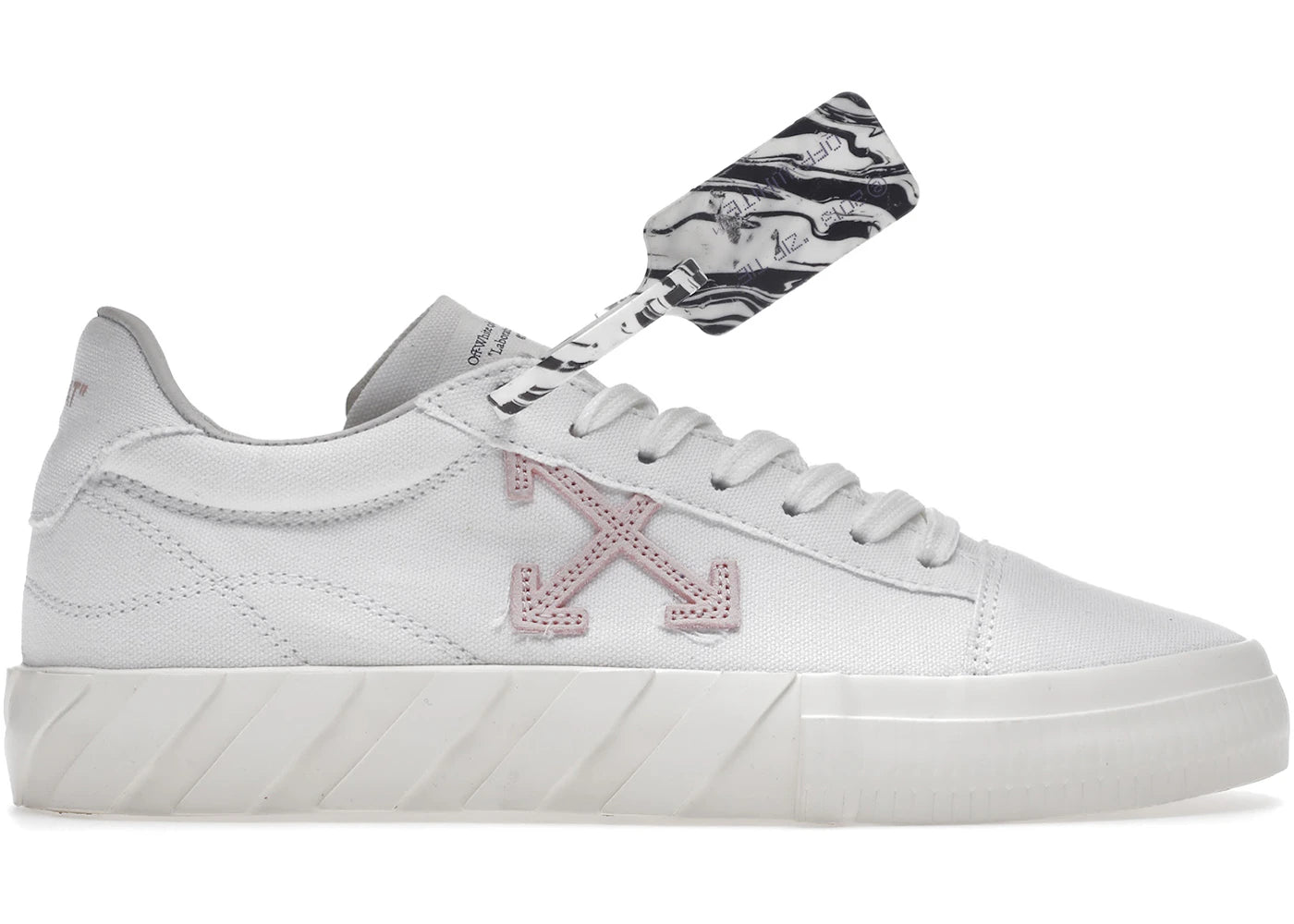 OFF-WHITE Vulc Low Eco Canvas White Pink FW21 (Women's)