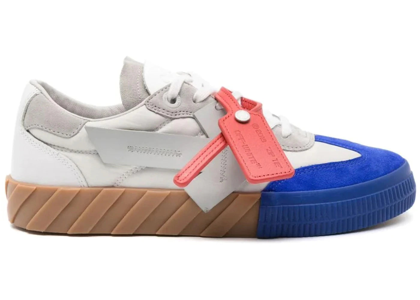 OFF-WHITE Vulc Low Floating Arrow Blue Fluo Green