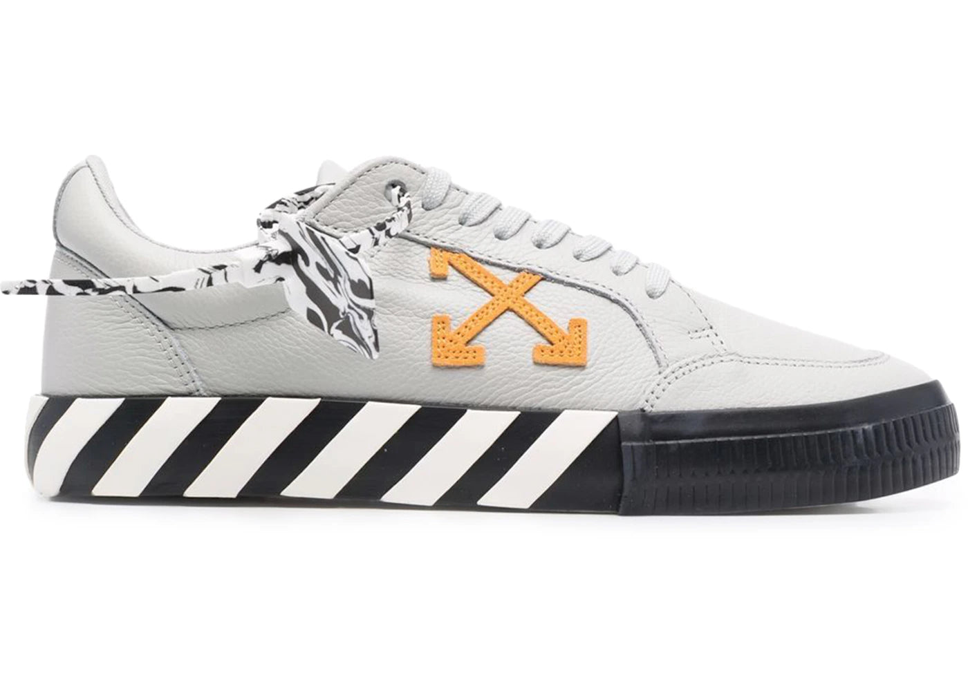 OFF-WHITE Vulc Low Leather Light Grey Yellow