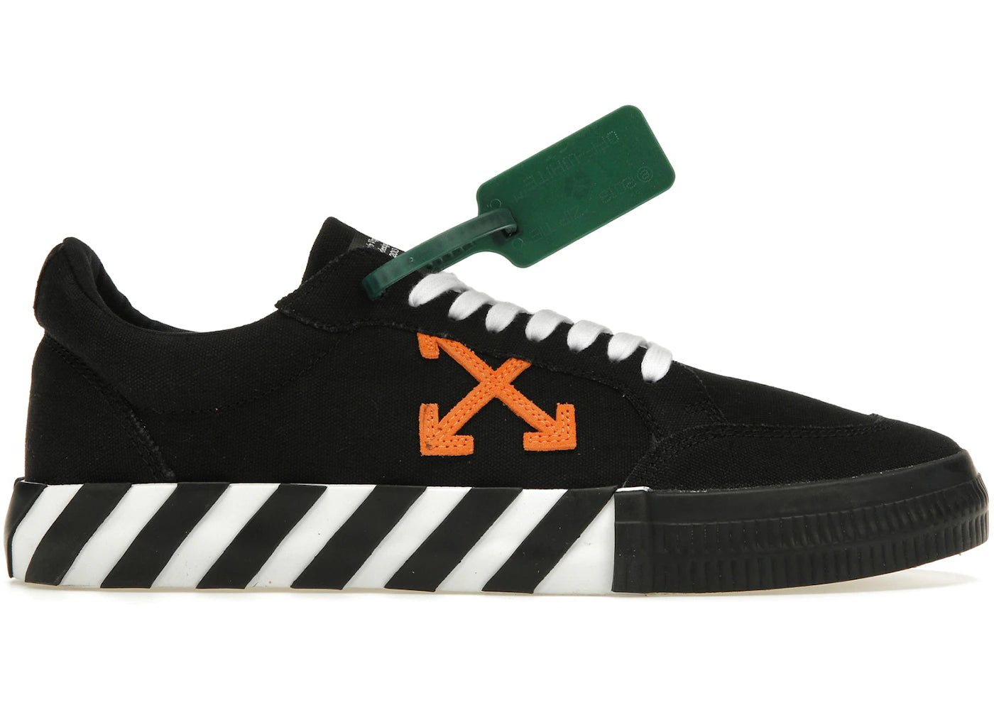 OFF-WHITE Vulc Low Top Black Orange