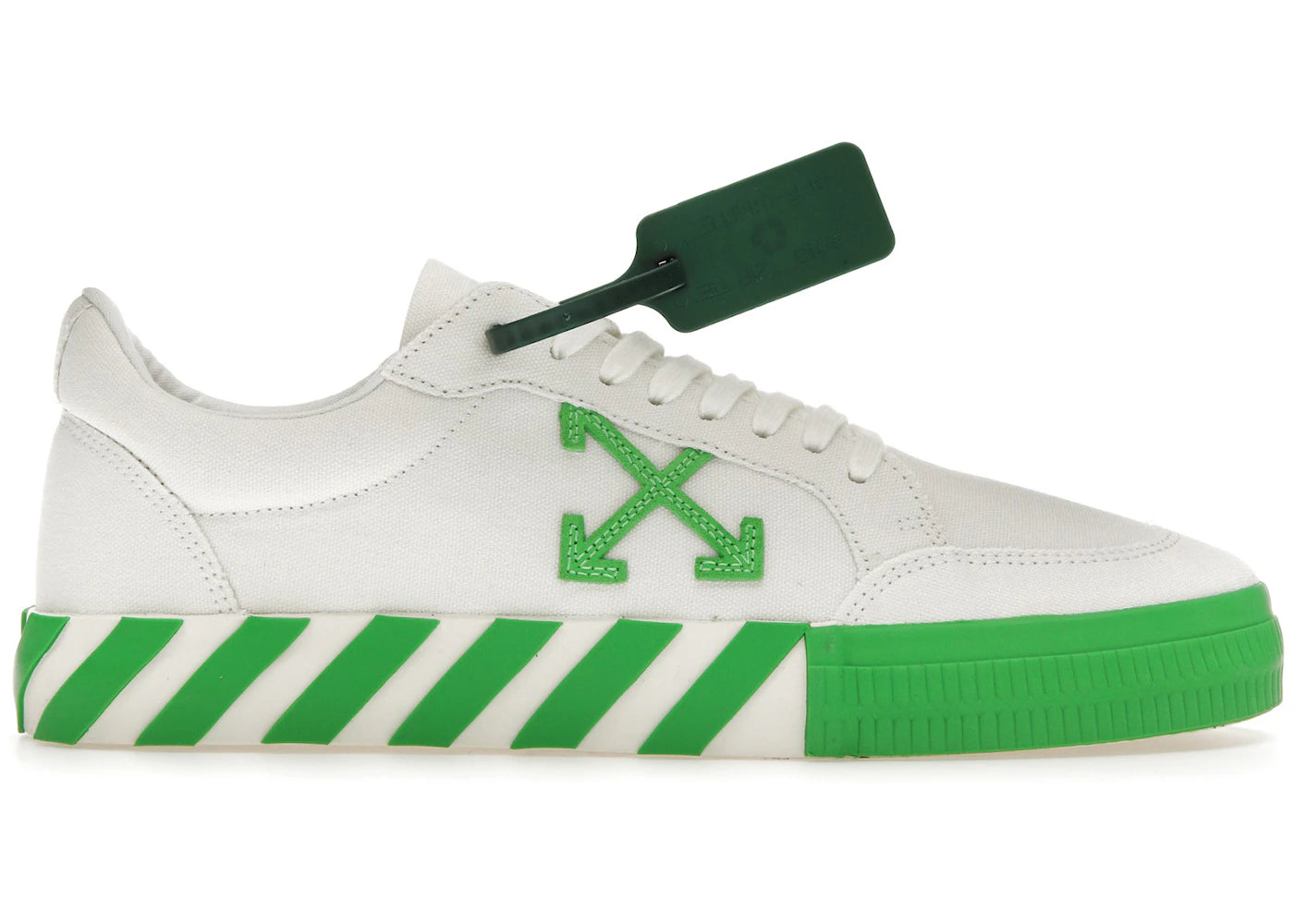 OFF-WHITE Vulc Low White Fluo Green