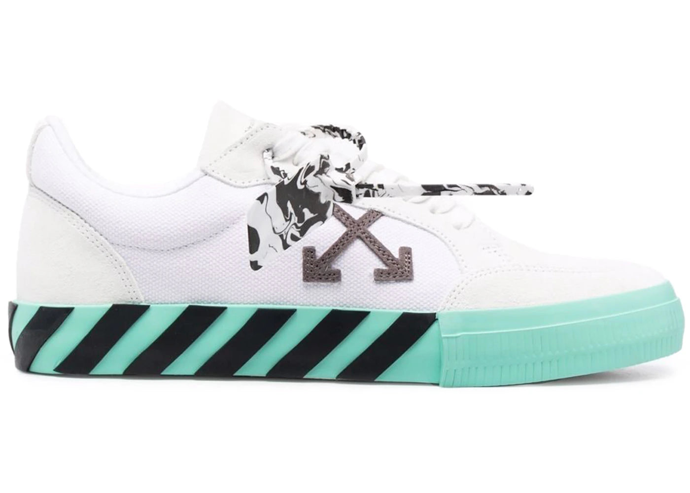 OFF-WHITE Vulc Low White Grey Mint Green