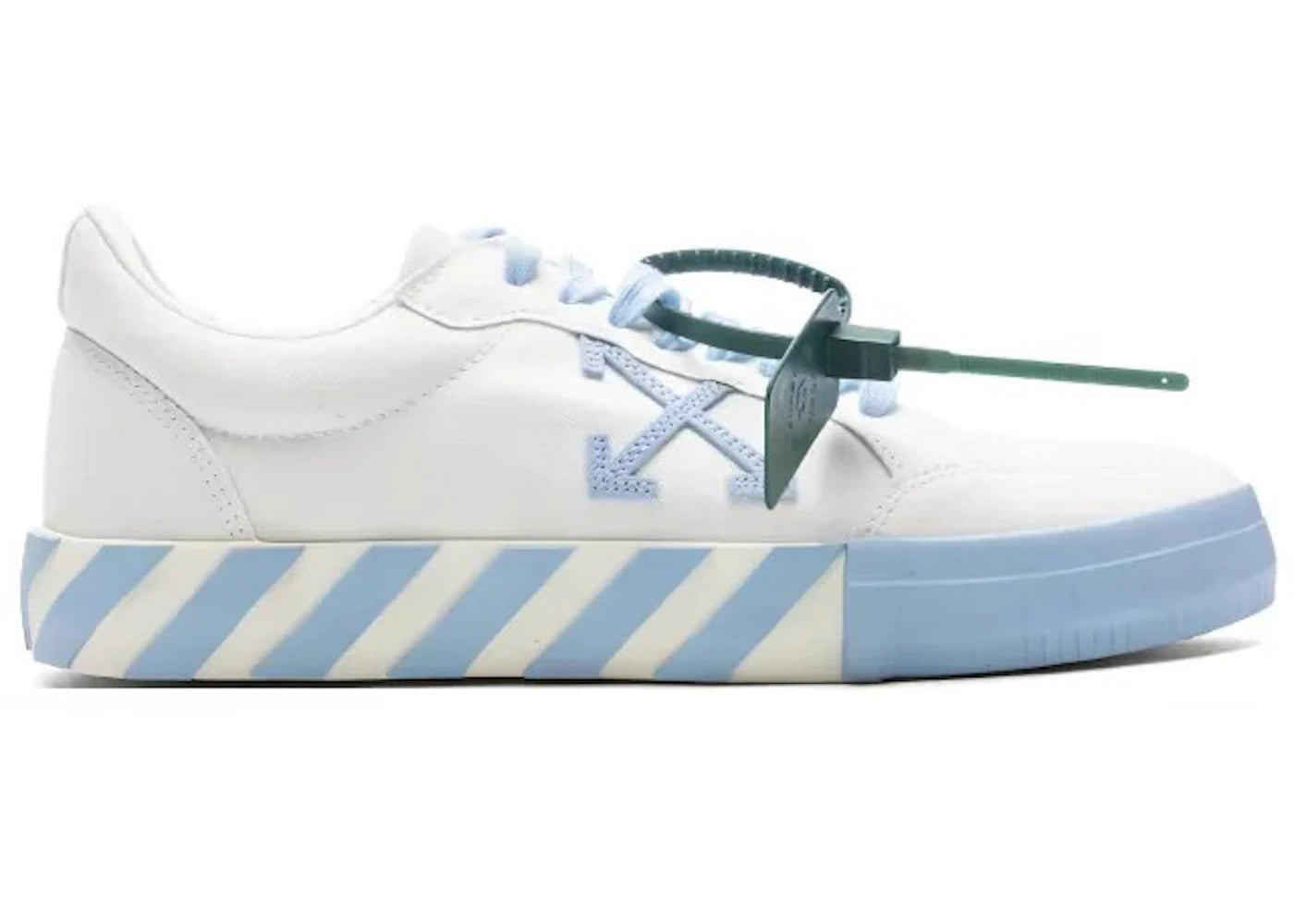 OFF-WHITE Vulc Low White Light Blue