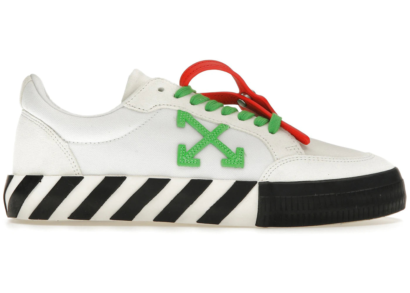 OFF-WHITE Vulc Low White Lime Green