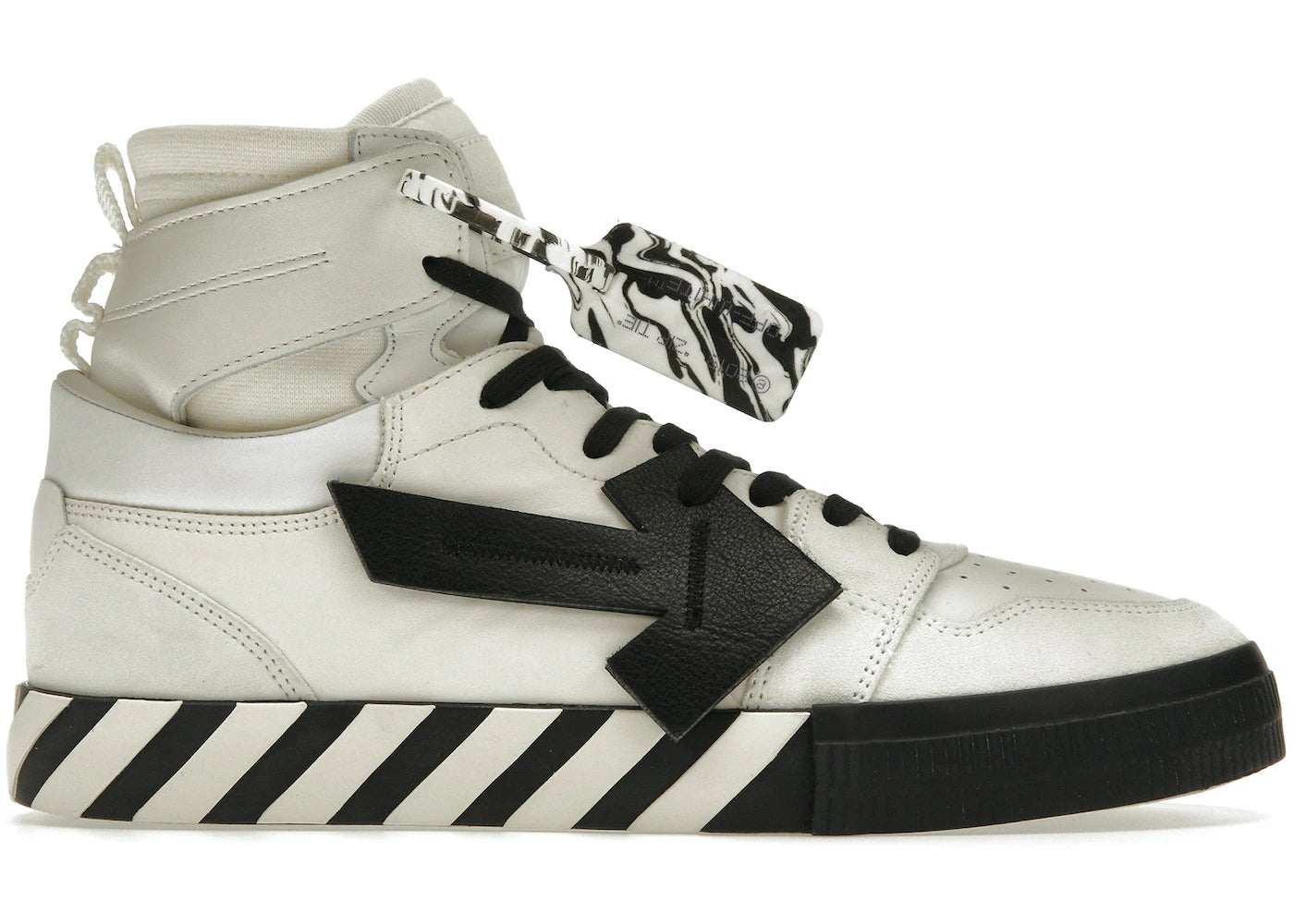 OFF-WHITE Vulcanized Hi Top White Black