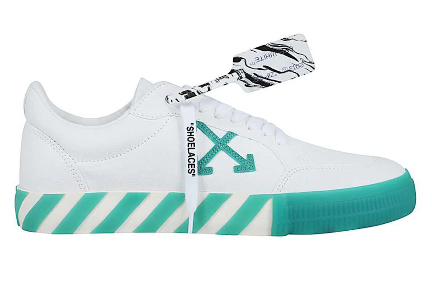 OFF-WHITE Vulcanized Low White Green