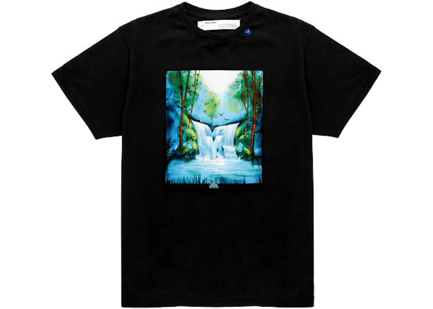 OFF-WHITE Waterfall T-shirt Black/Multicolor