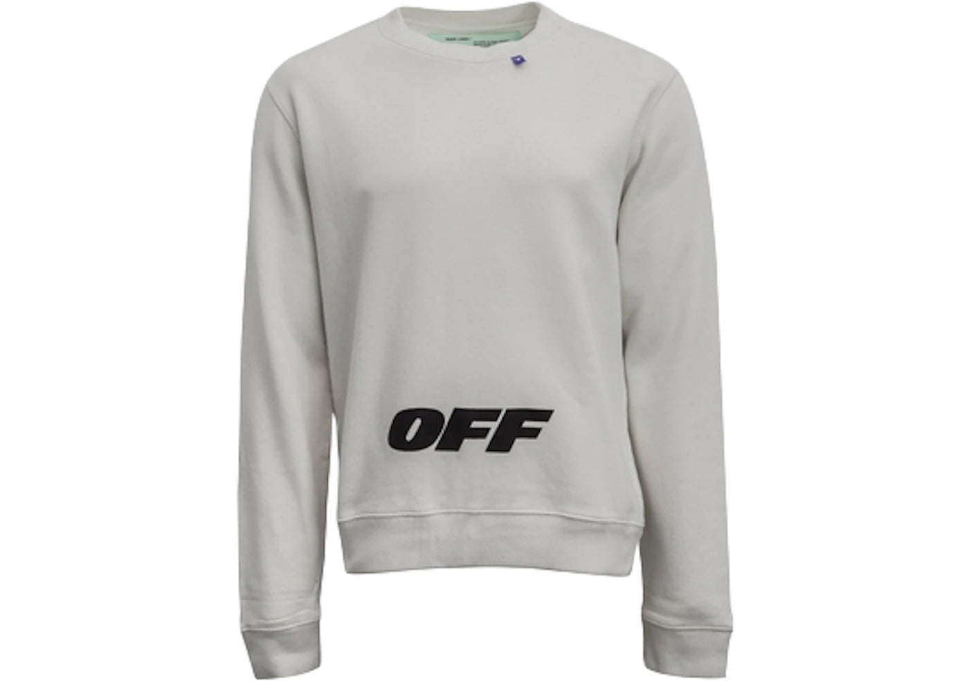 OFF-WHITE Wing Logo Crewneck Sweatshirt White