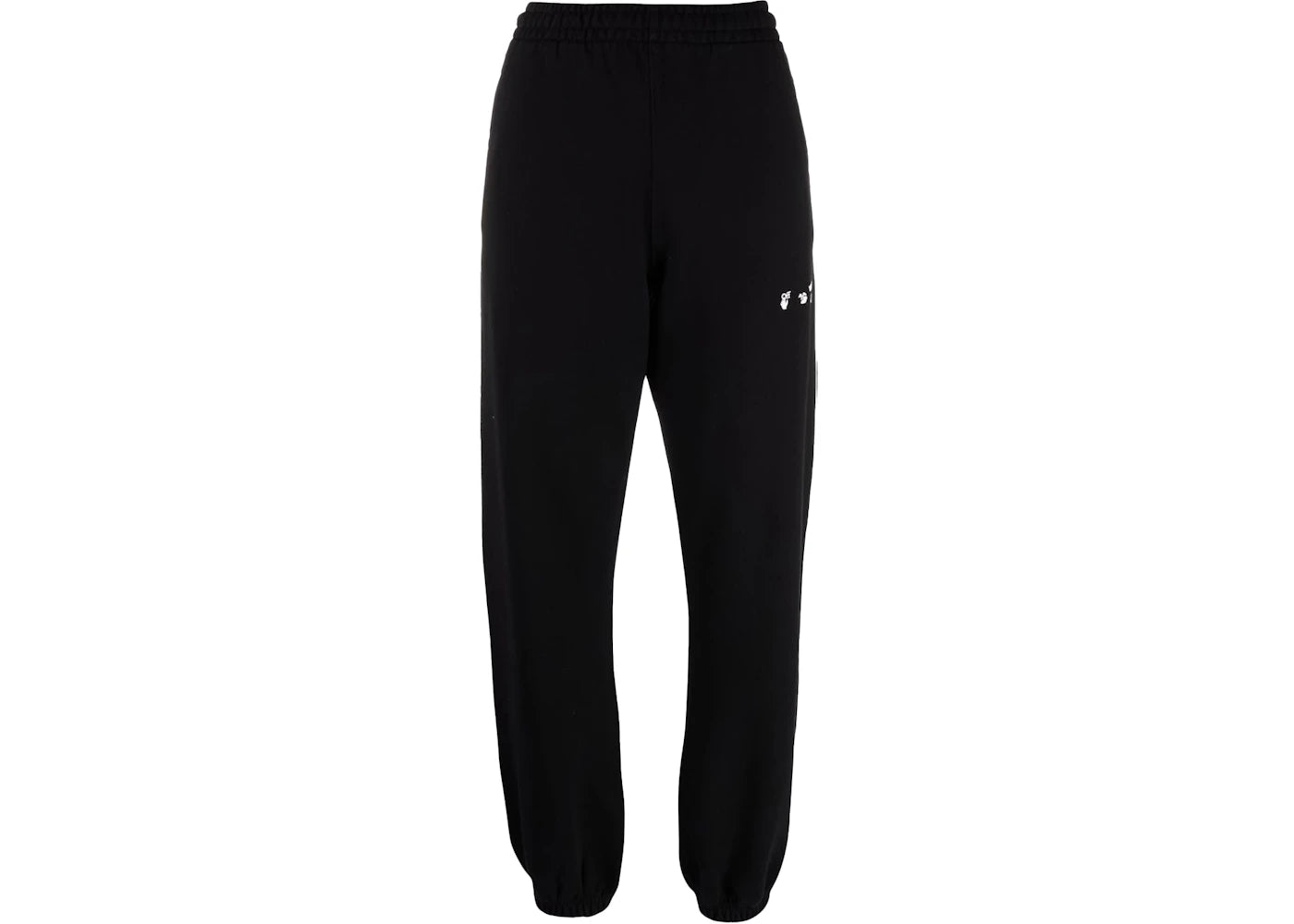 OFF-WHITE Womens Drowning Man Logo Sweatpants Black