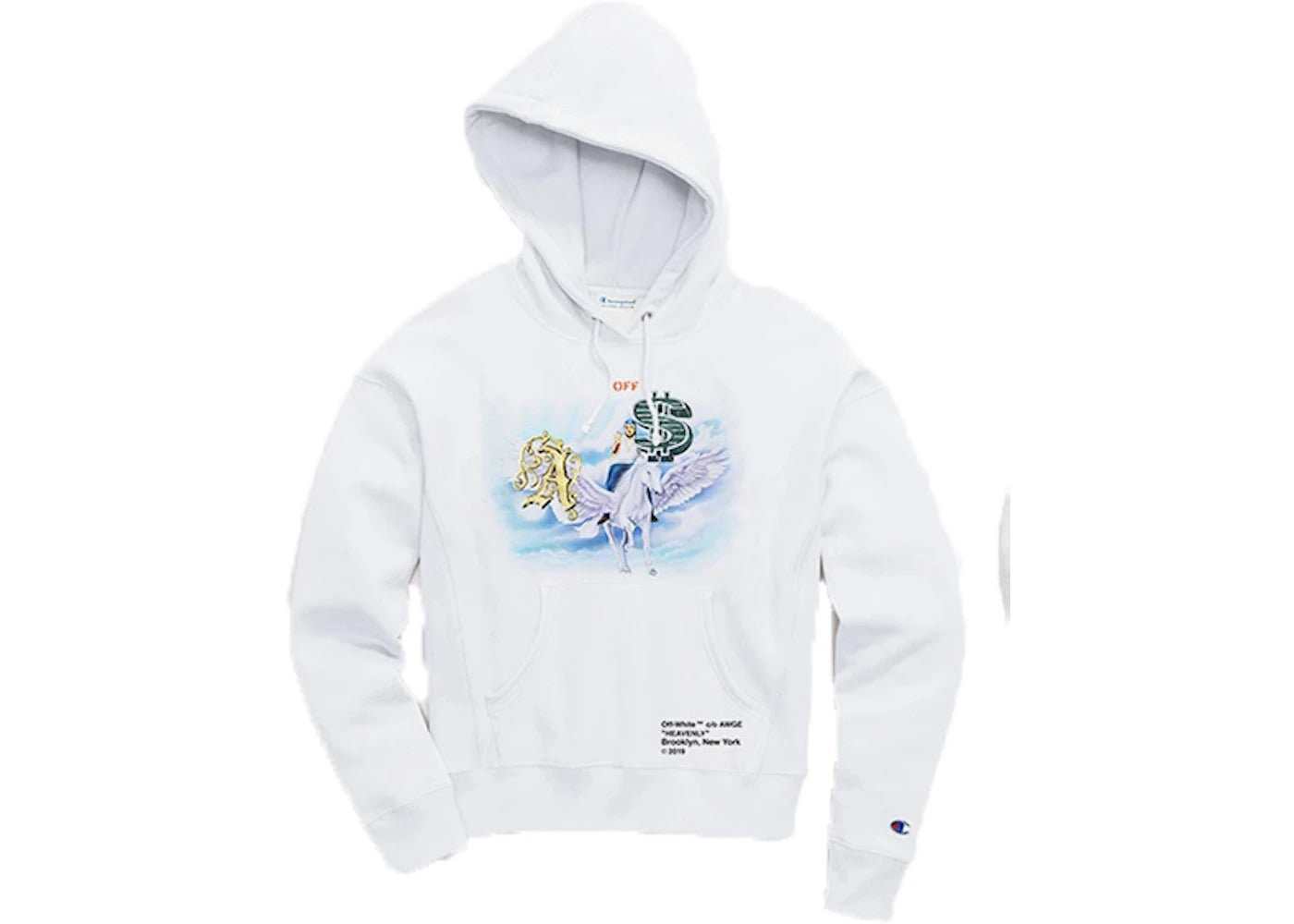 OFF-WHITE Yams Day Hoodie White