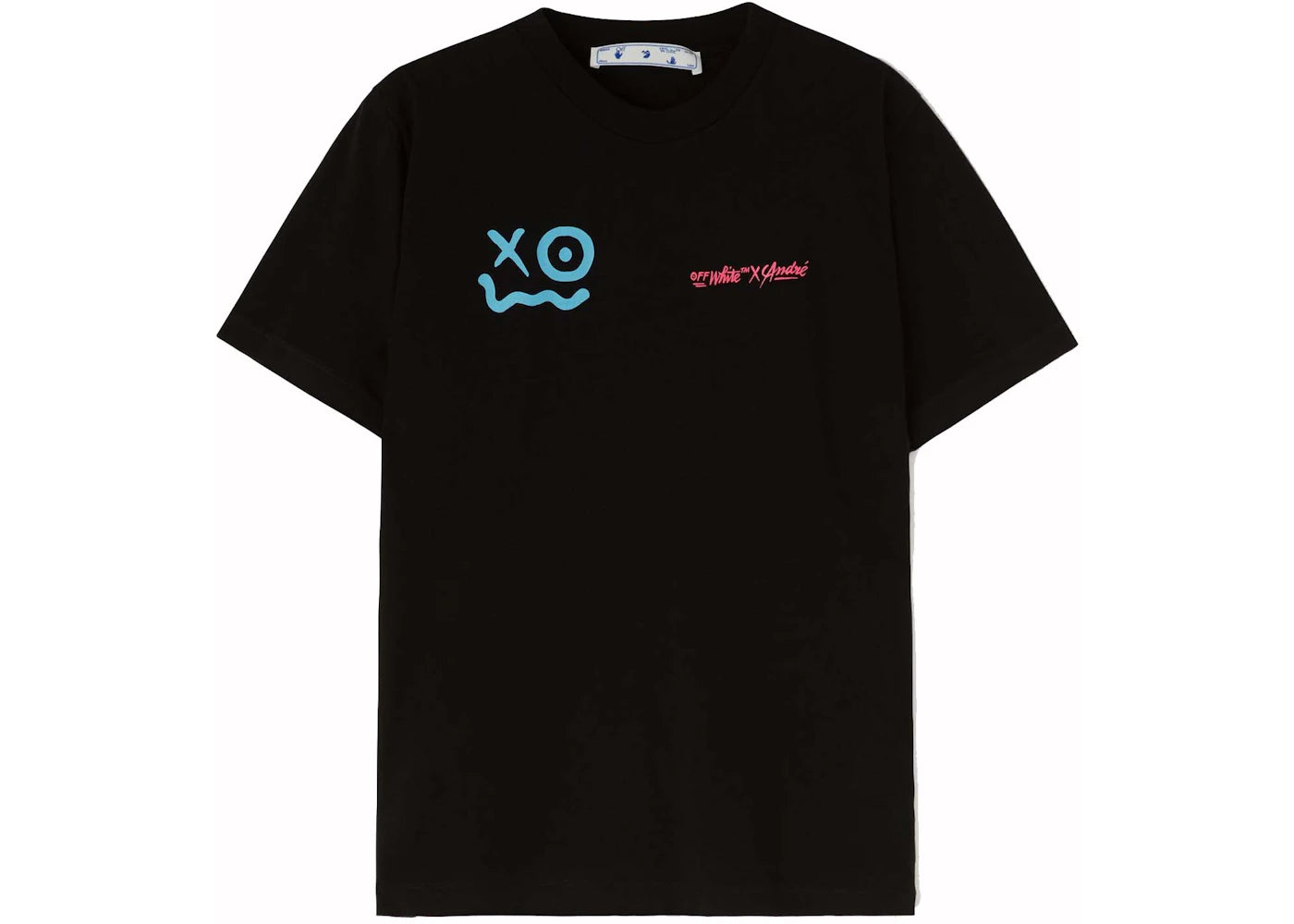 OFF-WHITE x Andre Saraiva Spray Arrow Slim T-Shirt Black