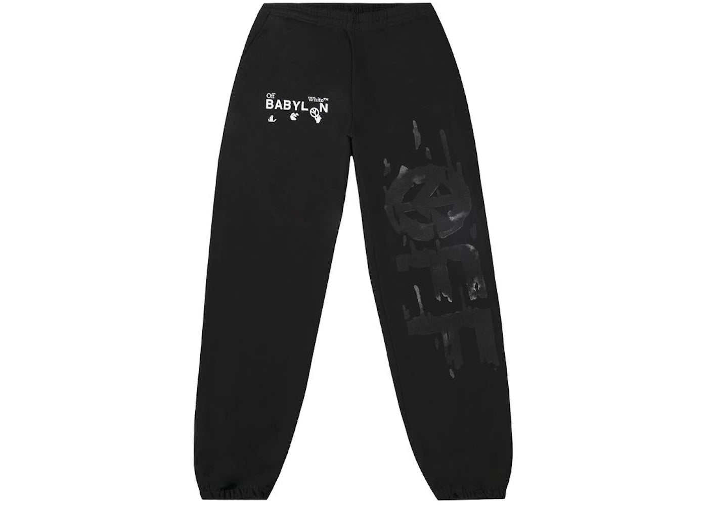 OFF-WHITE x Babylon Ill Wind Sweatpants Black