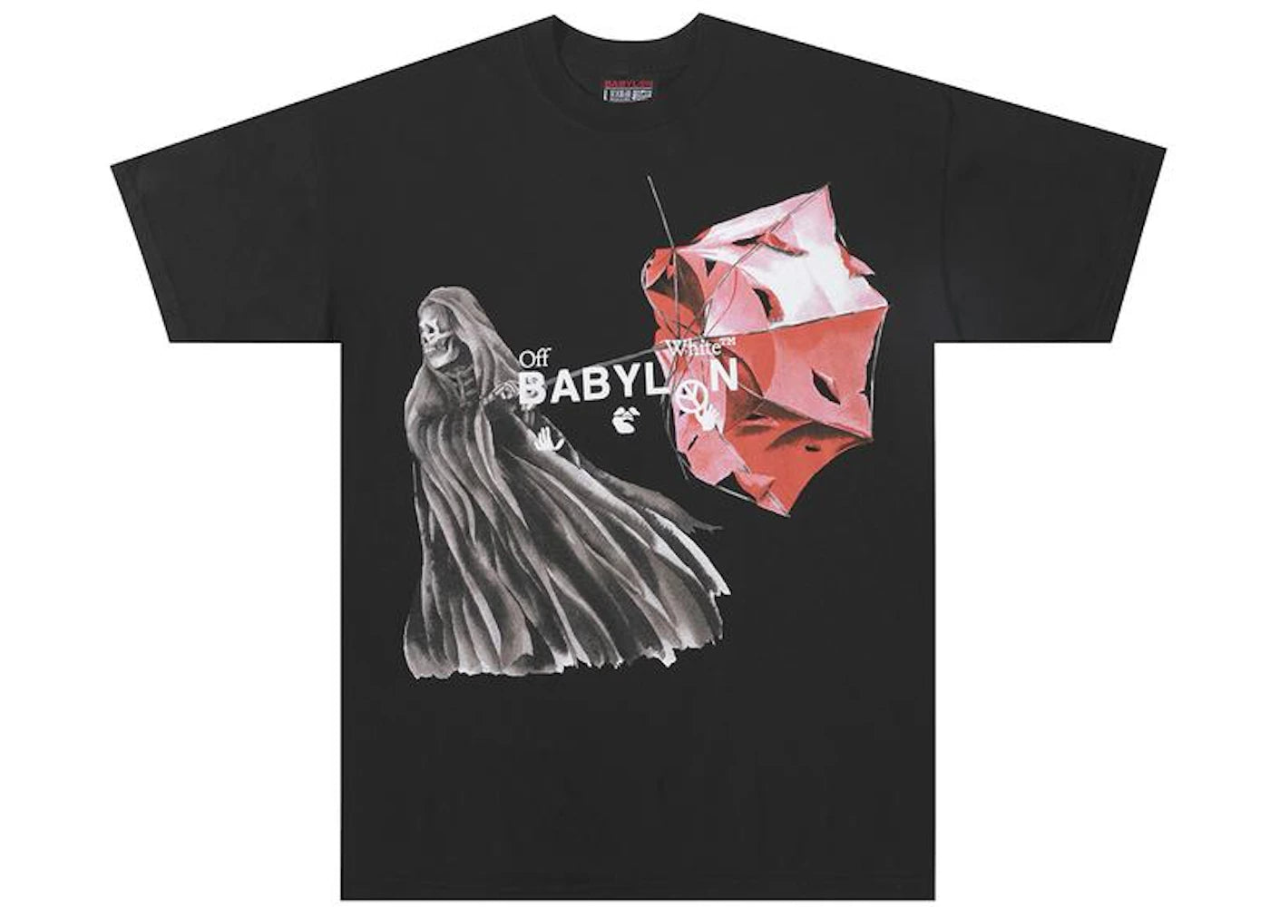 OFF-WHITE x Babylon Reaper T-shirt Black